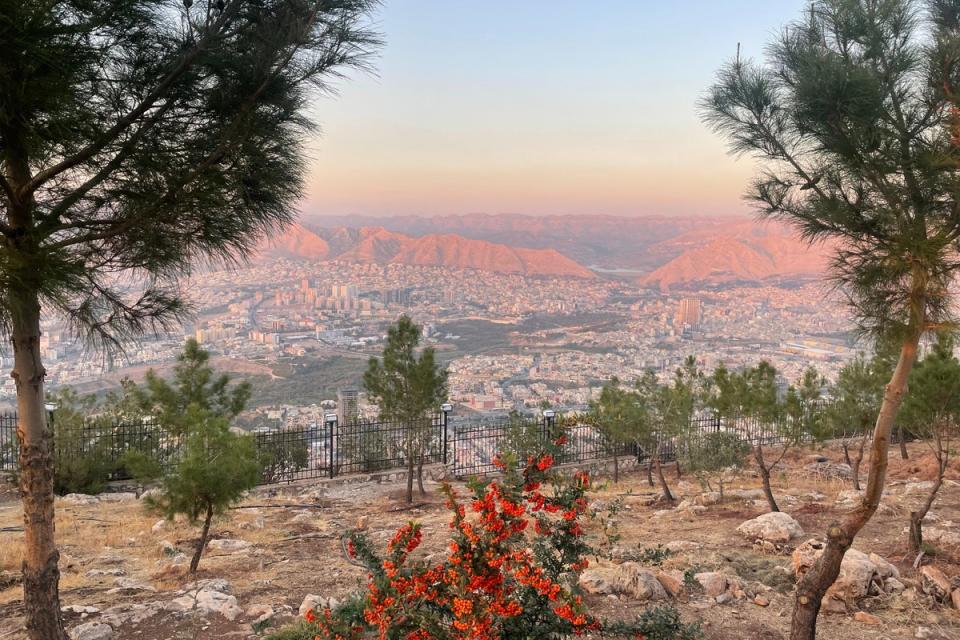 View over Dohuk, Iraqi Kurdistan (Emma Loffhagen/Evening Standard)