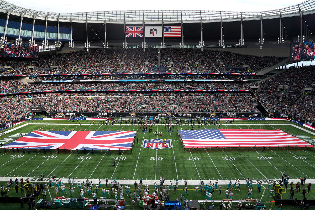 NFL announces international schedule 3 London games, MNF in Mexico City, 1st game in Germany