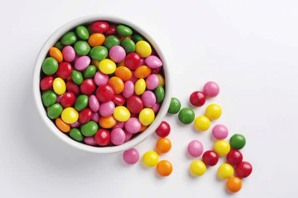 PHOTO: Colorful candies in a bowl. (STOCK PHOTO/Getty Images/iStockphoto)