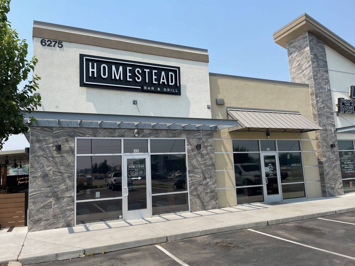 A sign on the door Tuesday said: “We are sorry but Homestead is now closed.”