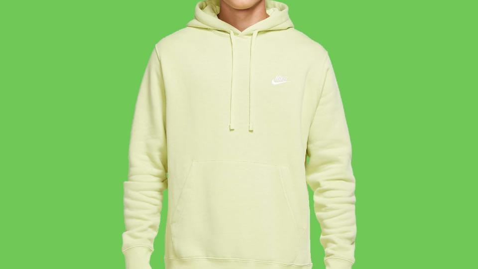 Enjoy the soft comfort of this fleece hoodie for as low as $24.