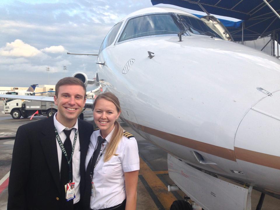 Brent and Kelly both flew regional planes at ExpressJet before landing back at Delta.