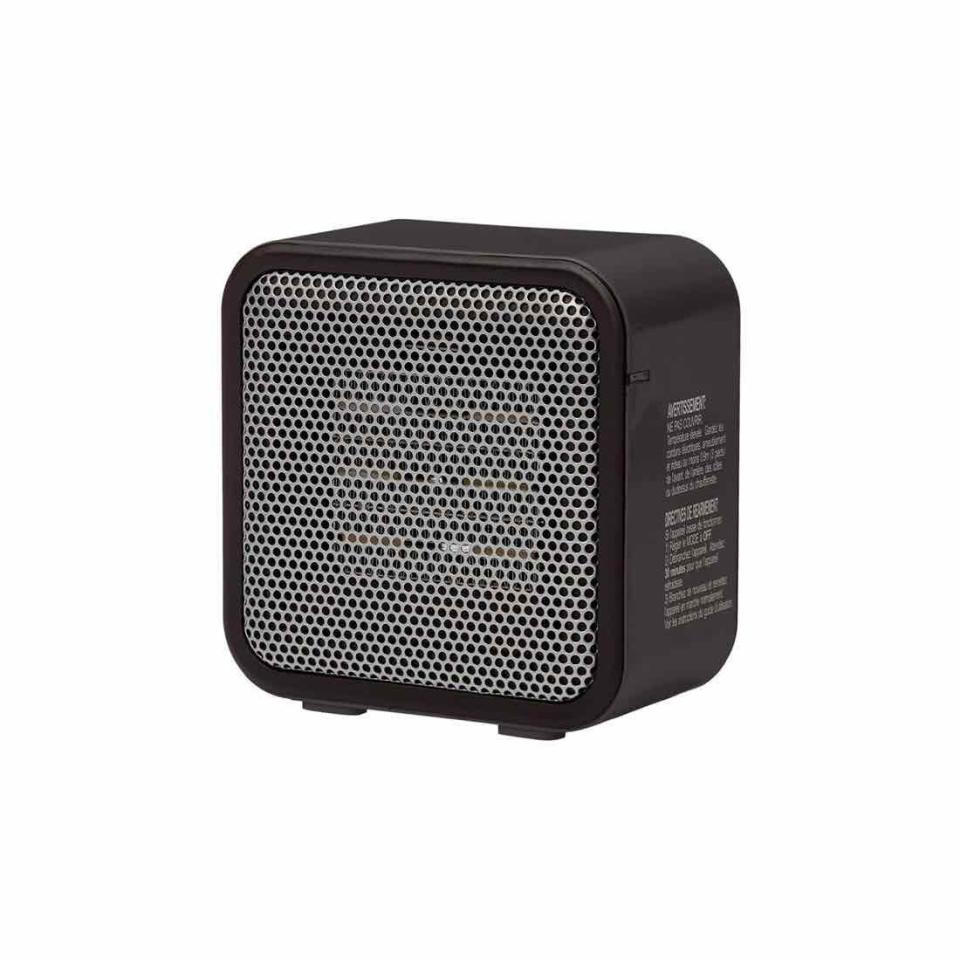 AmazonBasics 500-Watt Ceramic Small Space Personal Mini Heater