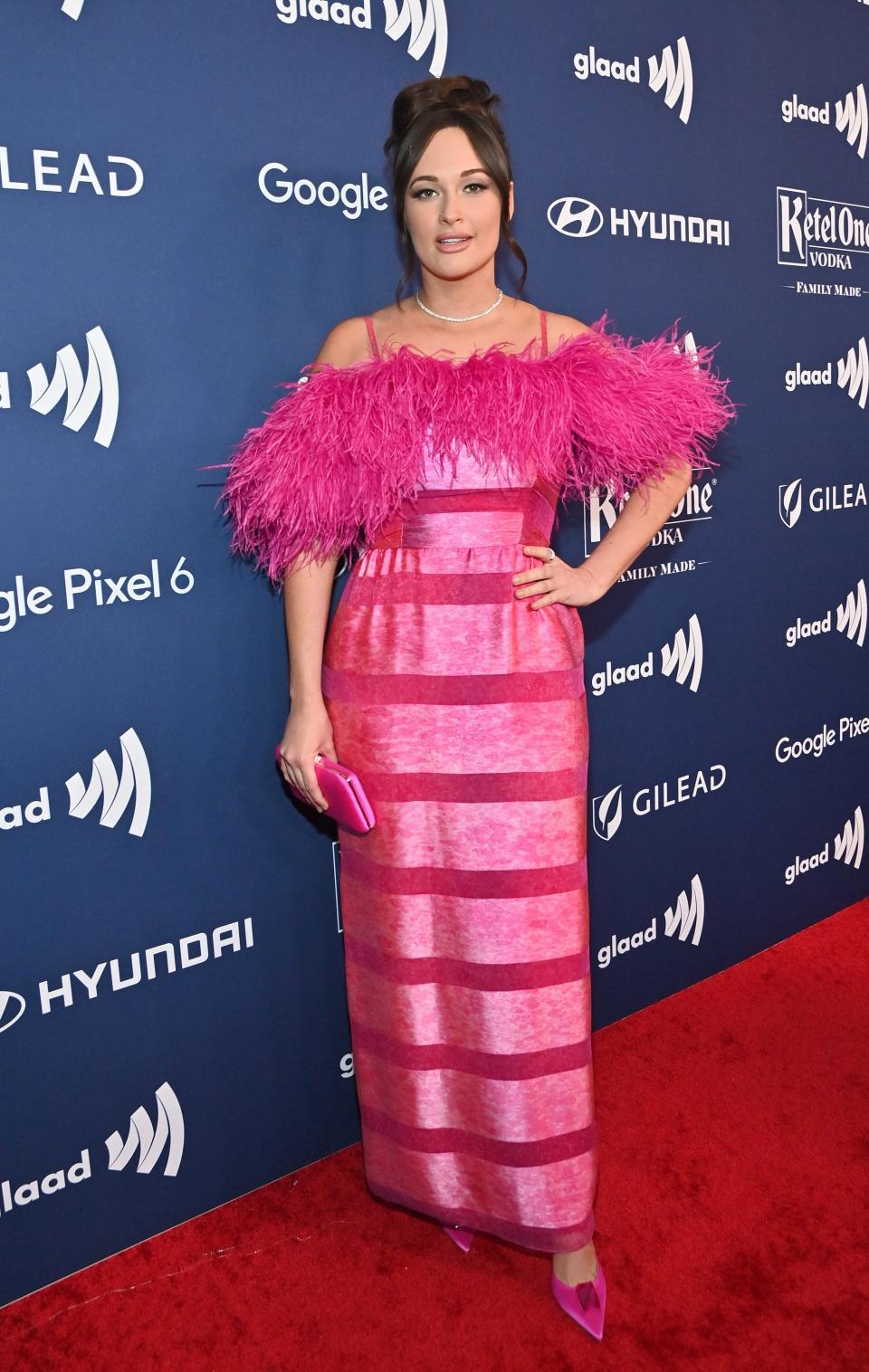 Kacey Musgraves attends The 33rd Annual GLAAD Media Awards