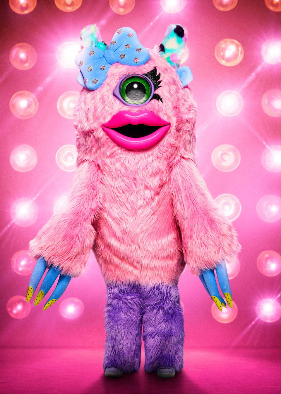 THE MASKED SINGER: Miss Monster. CR: Michael Becker / FOX. © 2020 FOX MEDIA LLC.