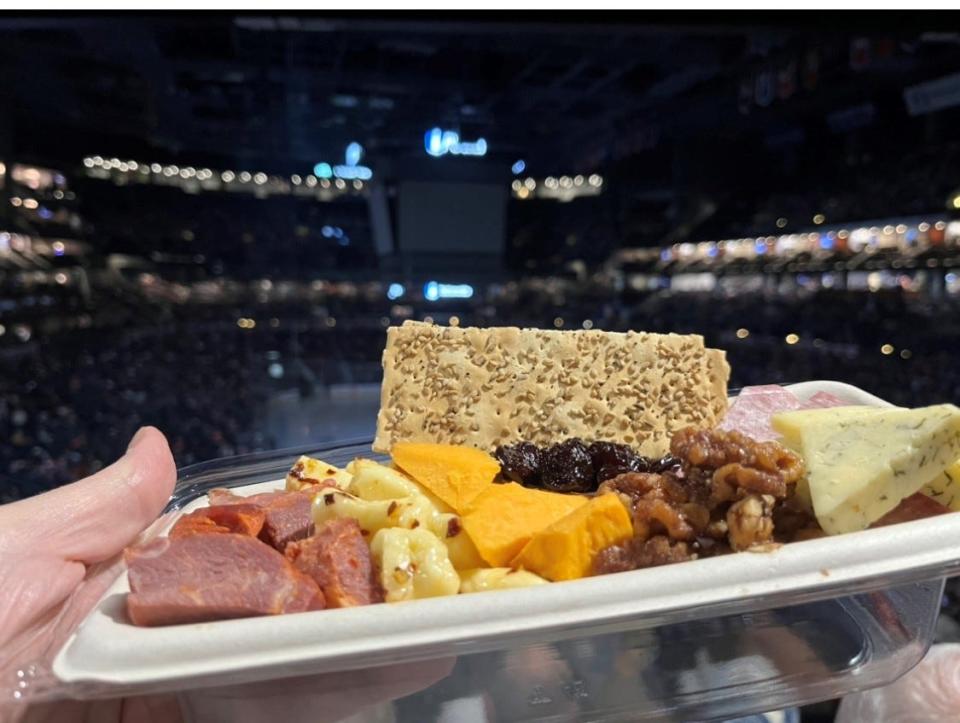 Charcuterie really is everywhere now. It made its debut this fall at a club level concession stand in Nationwide Arena.