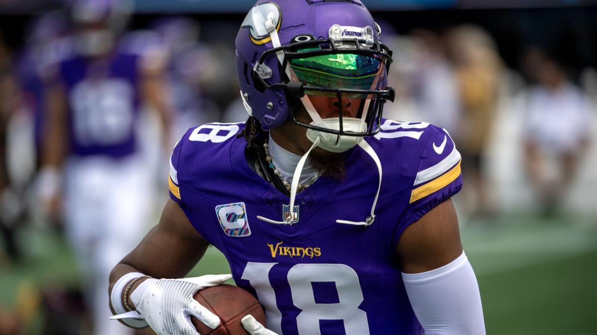 Justin Jefferson's 4-yard touchdown reception draws Vikings within