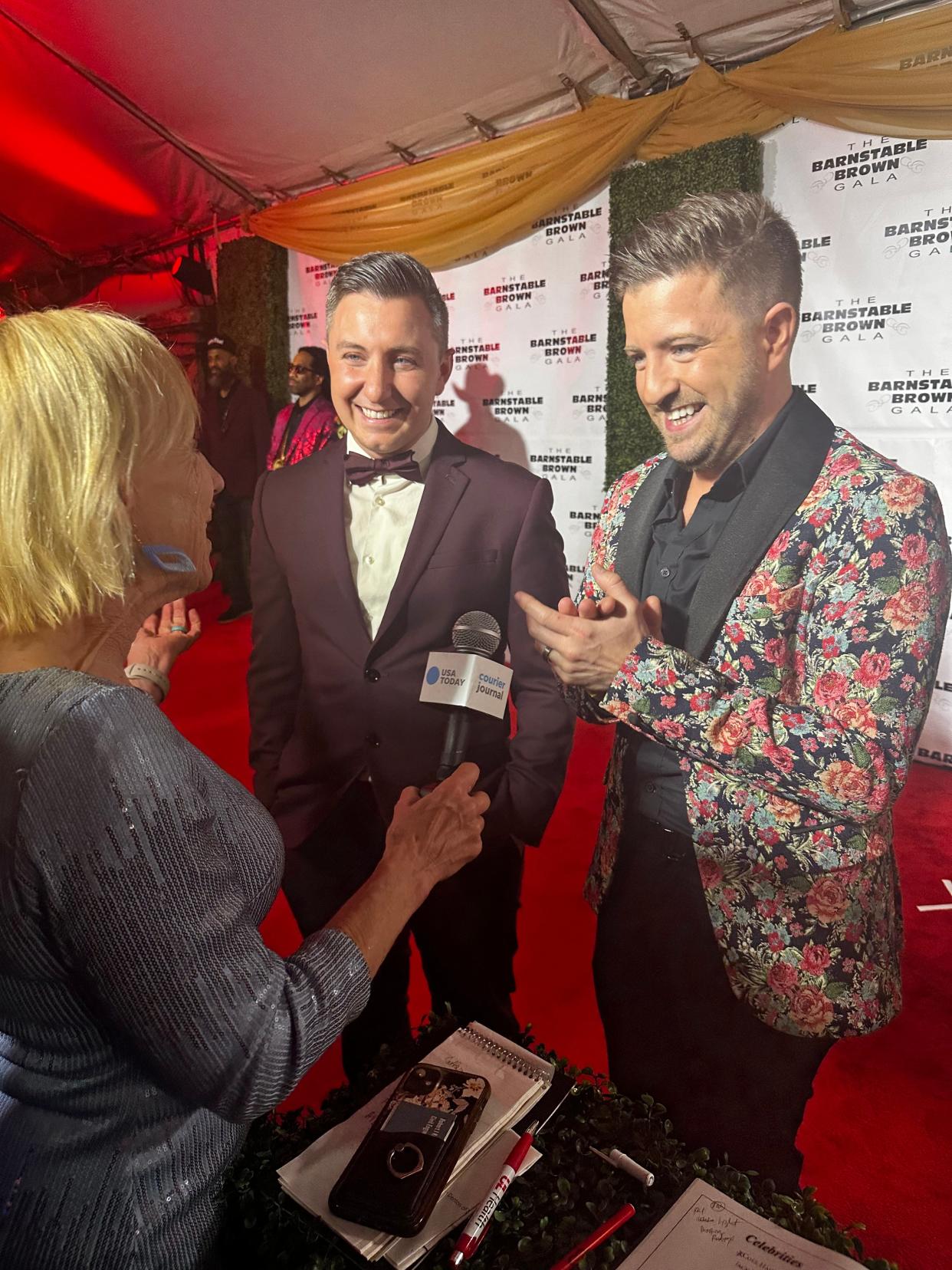 Country music singer Billy Gilman arrives at the Barnstable Brown Derby Eve Gala on May 3, 2024.