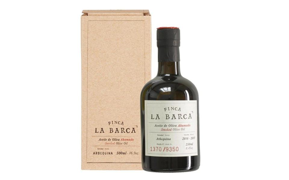 Finca La Barca Smoked olive oil best Christmas food gifts