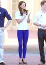 Kate Middleton Looks Trendy In Colorful, Skin Tight Jeans