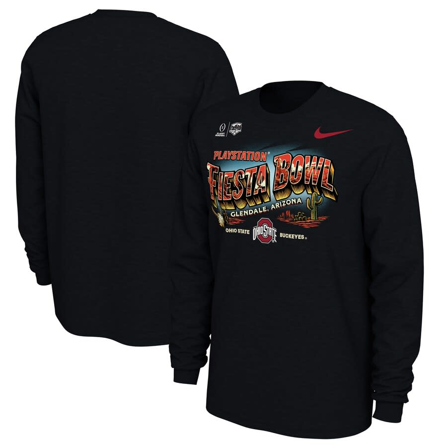 Buckeyes 2019 Fiesta Bowl Bound Long Sleeve T-Shirt