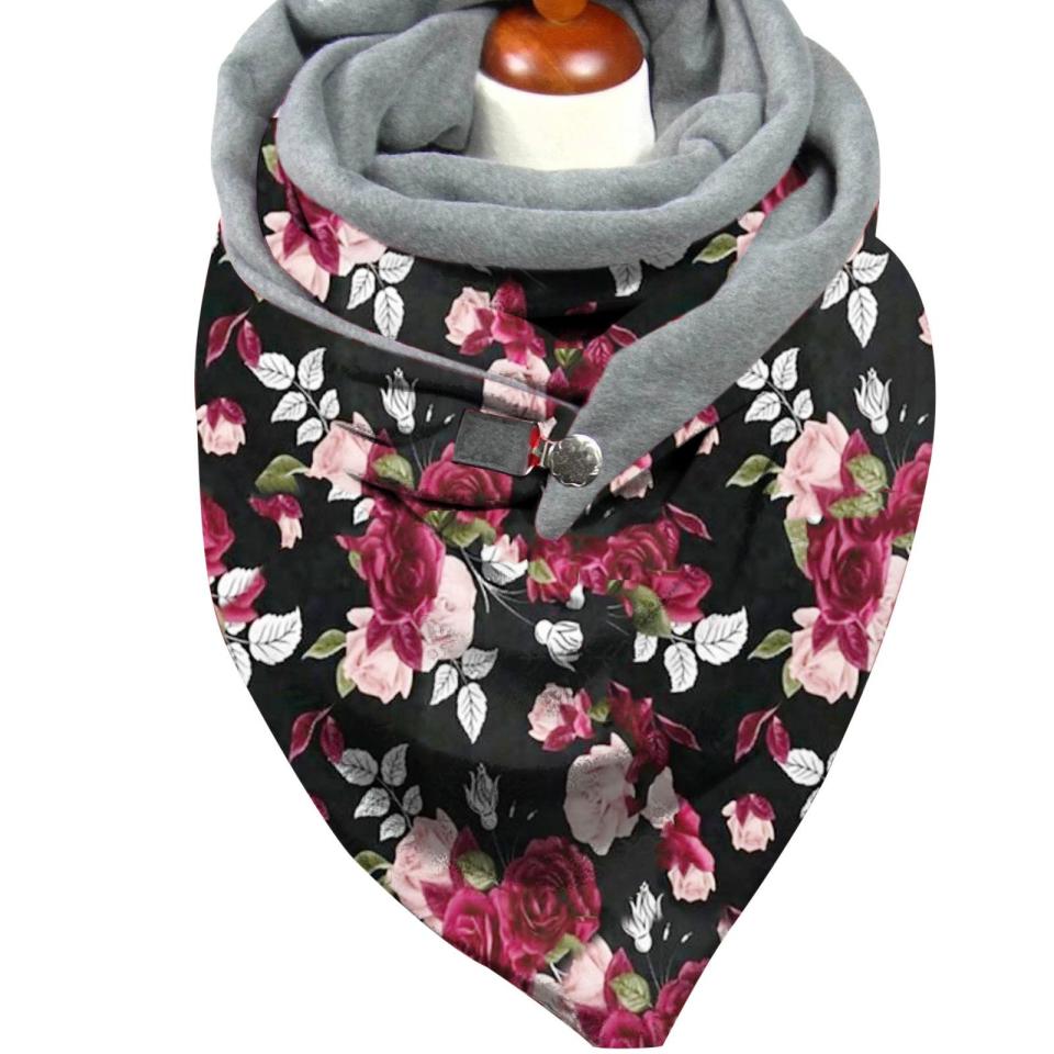 6) Button Scarf