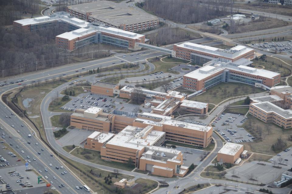 An aerial view of AstraZeneca's campus in 2017 in Fairfax near Concord Pike. Solenis has been headquartered in the new Avenue North campus there since 2018.