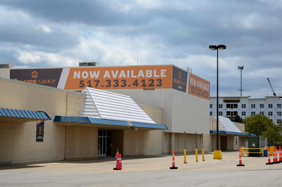 The former Sears property photographed on Wednesday, April 21, 2021, at the Frandor Shopping Center in Lansing.