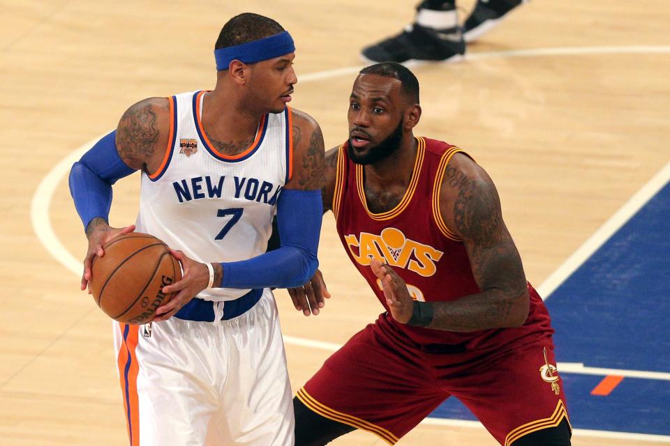 Carmelo Anthony, shown here in a 2016 game, has retired after 19 seasons in the NBA.