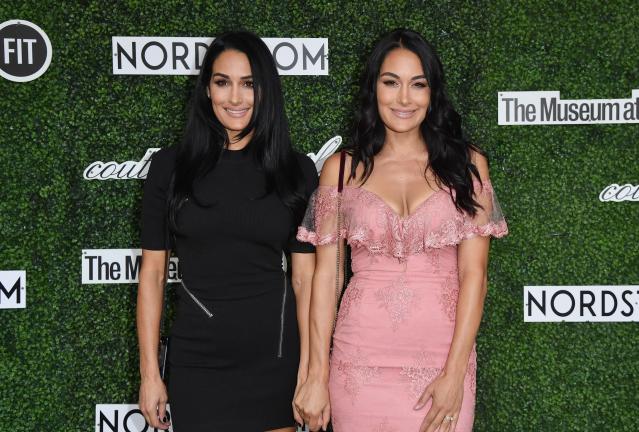 MANHATTAN, NEW YORK CITY, NEW YORK, USA - SEPTEMBER 04: American  professional wrestler Nikki Bella arrives at the 2019 Couture Council  Luncheon Honoring Christian Louboutin held at the David H. Koch Theater