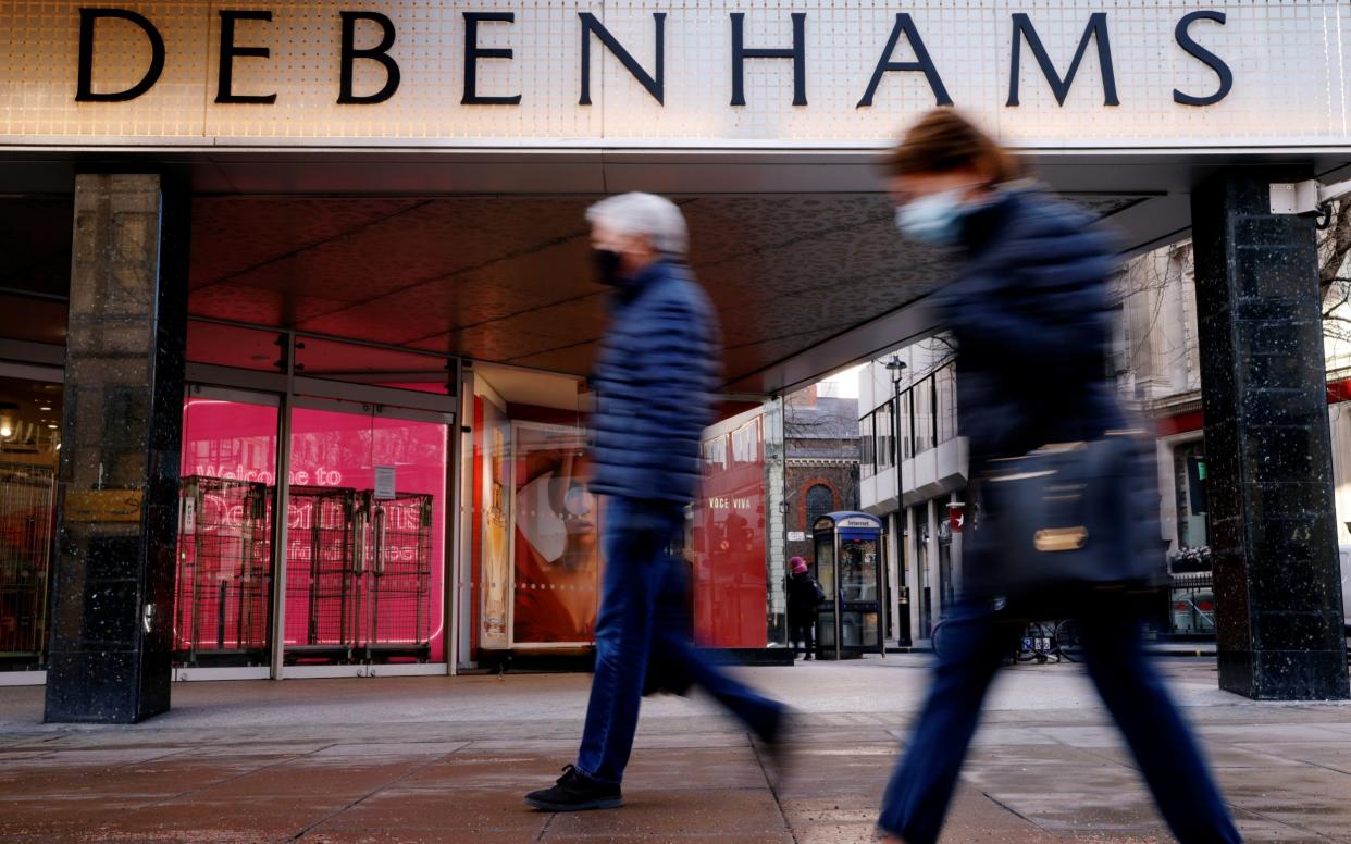 Debenhams - JOHN SIBLEY /REUTERS