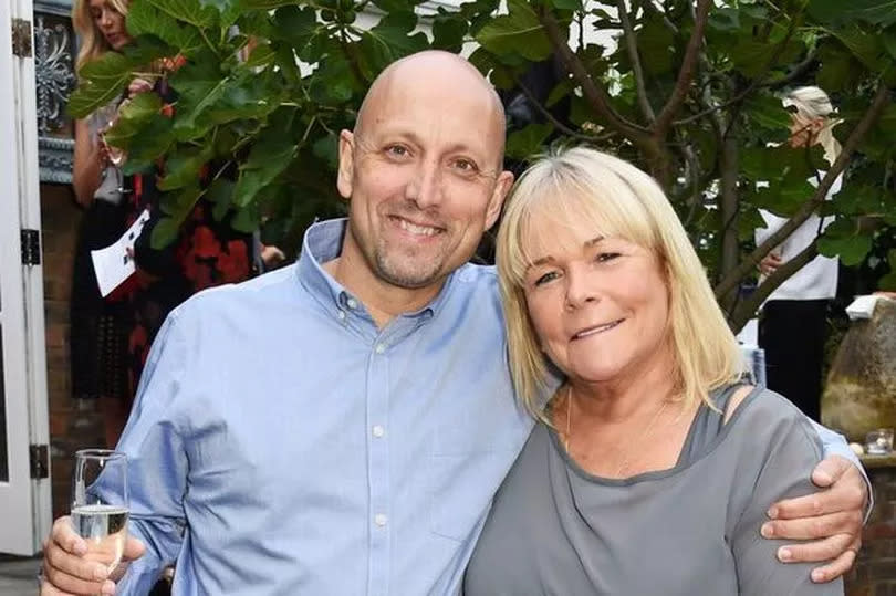 Linda Robson with ex Mark Dunford