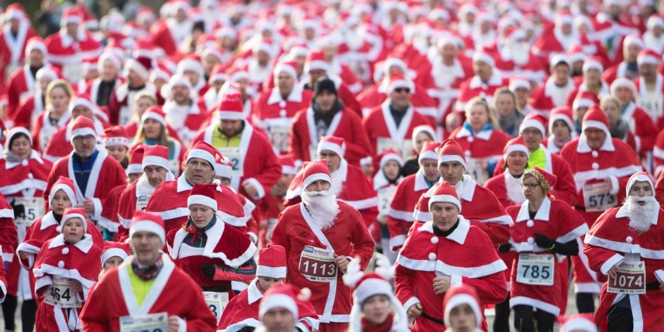 best Santa runs UK