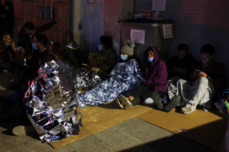 Migrantes en El Paso, Texas