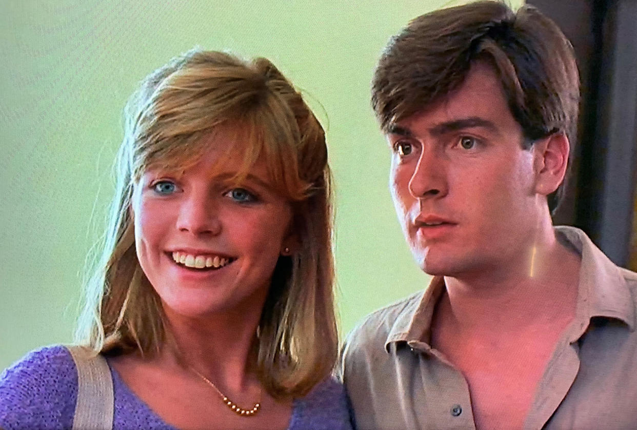 Courtney Thorne-Smith, left, who had never done any TV or film acting before 