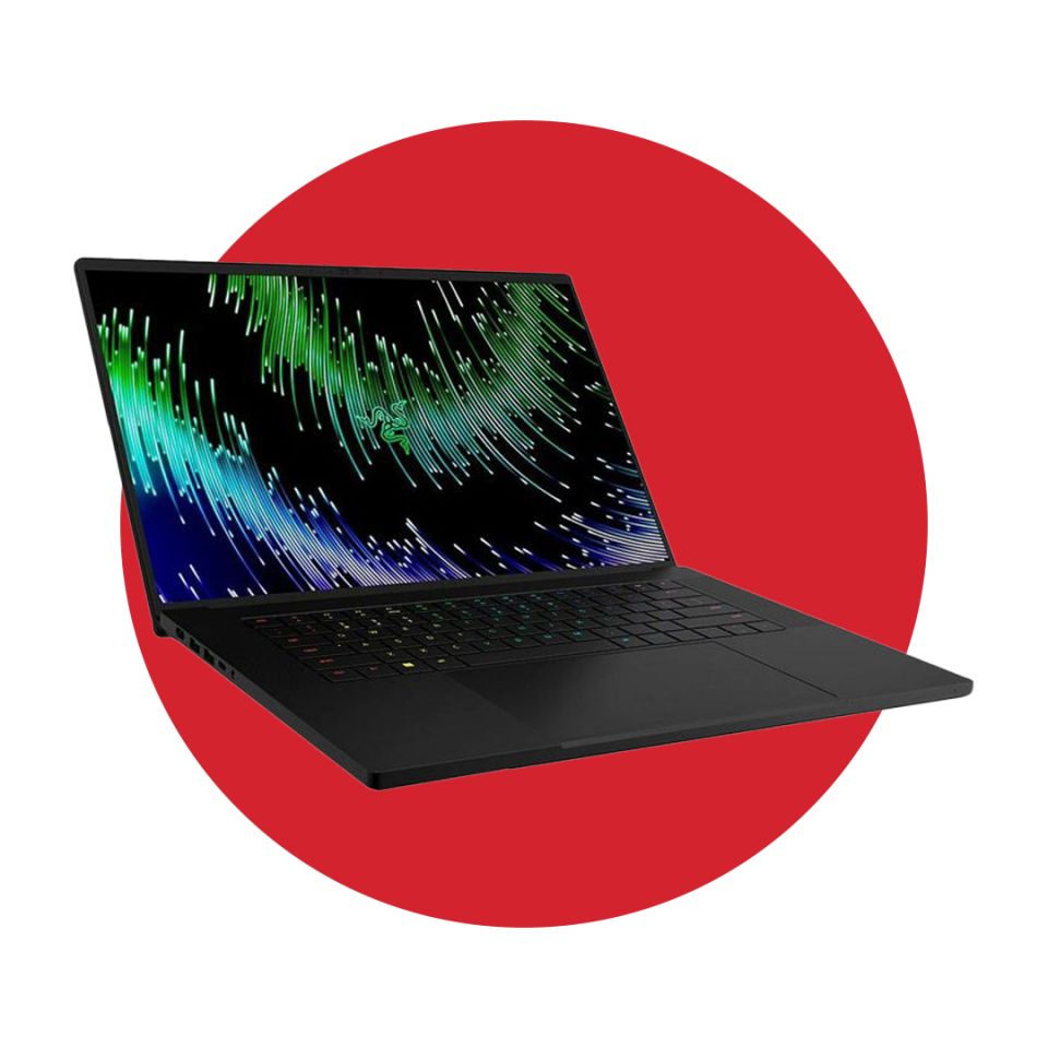 <p><a href="https://go.redirectingat.com?id=74968X1596630&url=https%3A%2F%2Fwww.walmart.com%2Fip%2FRazer-Blade-16-16-Gaming-Laptop-Intel-Core-i9-i9-13950HX-NVIDIA-GeForce-RTX-4060-8-GB-1TB-SSD-Windows-11-Home%2F1830858259&sref=https%3A%2F%2F" rel="nofollow noopener" target="_blank" data-ylk="slk:Shop Now;elm:context_link;itc:0;sec:content-canvas" class="link ">Shop Now</a></p><p>Blade 16 Gaming Laptop</p><p>walmart.com</p><p>$2699.99</p>