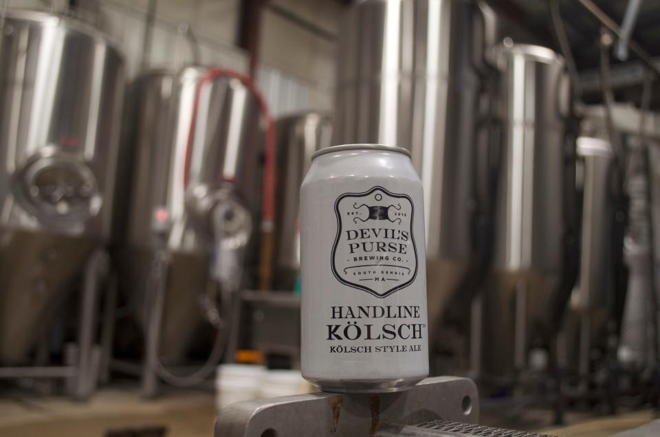 The Handline Kölsch is a fan and brewer favorite at Devil's Purse Brewing in South Dennis.