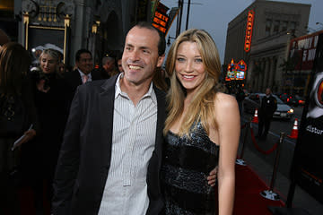 Director D.J. Caruso and  Sarah Roemer at the Los Angeles premiere of DreamWorks Pictures' Disturbia