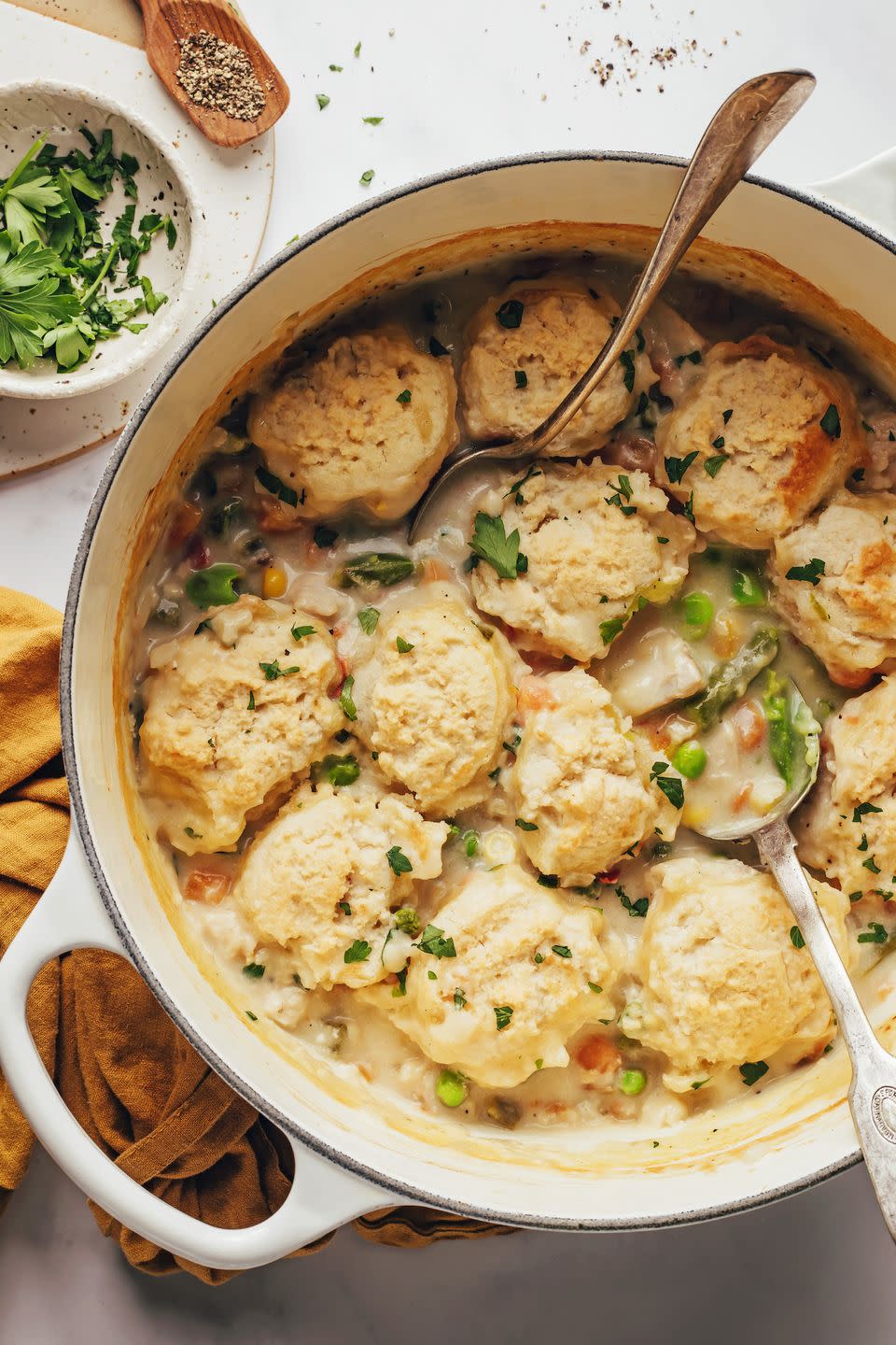 chicken pot pie soup