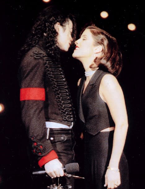 2. Michael Jackson and Lisa Marie Presley