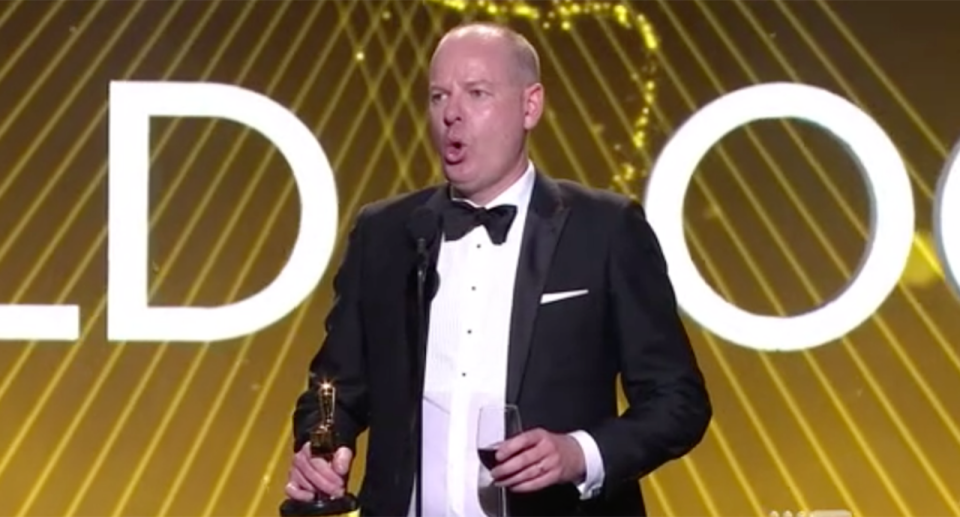 Tom Gleeson wins the 2019 Gold Logie award