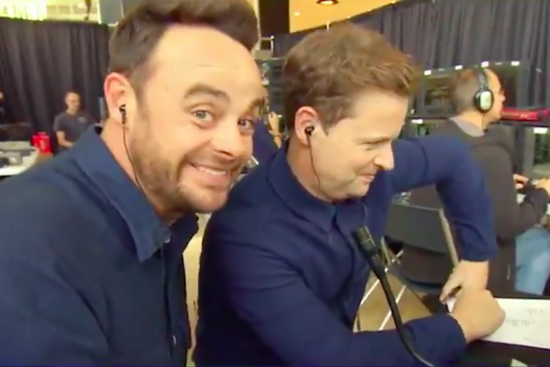 Ant and Dec pranking Dermot O'Leary on Saturday Night Takeaway: ITV