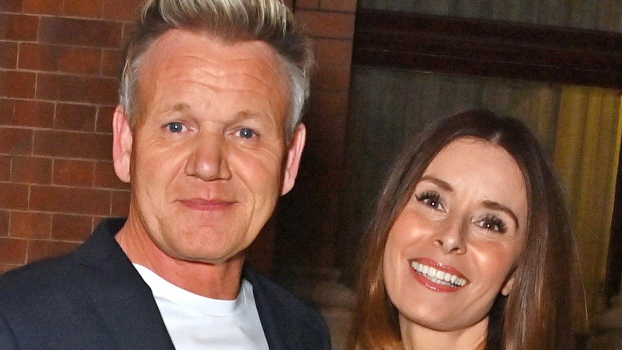 LONDON, ENGLAND - APRIL 05: Gordon Ramsay and Tana Ramsay attend the GQ Food & Drink Awards 2023 at the St Pancras Renaissance Hotel on April 5, 2023 in London, England. (Photo by Dave Benett/Getty Images)