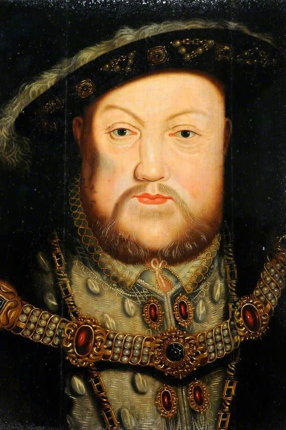 Henry VIII by Hans Holbein the Younger.