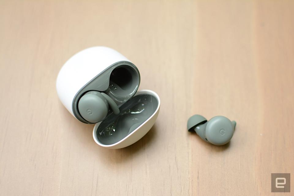 Google’s latest true wireless earbuds are a $99 version of the Pixel Buds it debuted in 2020. Surprisingly, the company kept nearly all of the features that made those buds such a good option for users who prefer Google Assistant. The company did nix the on-board volume controls and Adaptive Sound is still no replacement for ANC, but there’s a lot to like here for the price. 