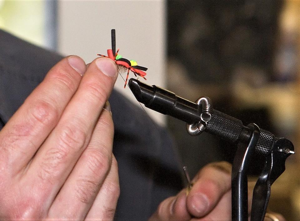 Many fly fishing enthusiasts tie their own flies.