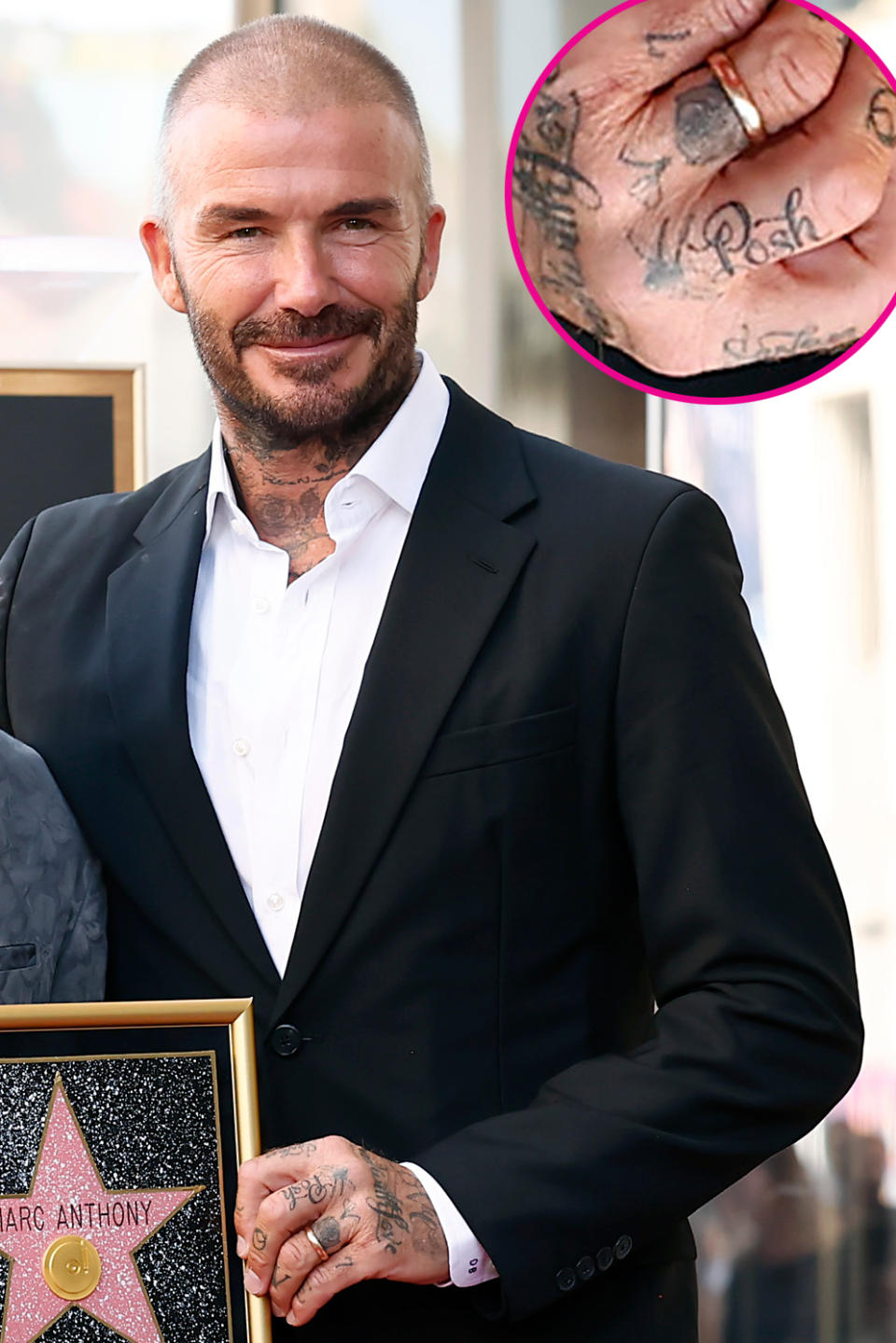 David Beckham Proves He's the Spice Girls' No. 1 Fan With New 'Posh' Tattoo for Wife Victoria