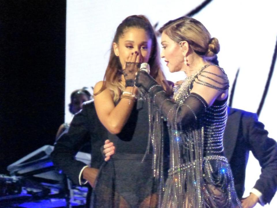 Ariana Grande and Madonna