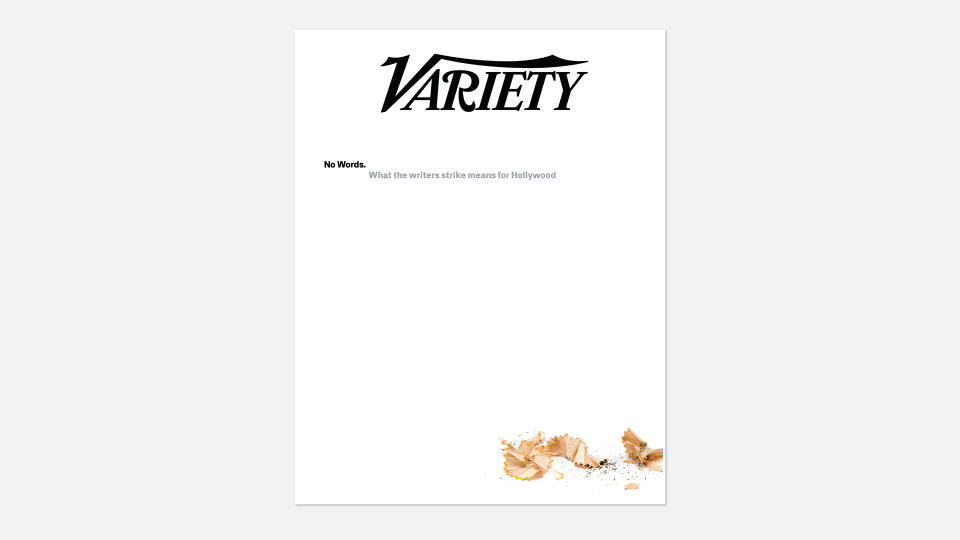 Haley Kluge Variety No Words Variety WGA Strike cover