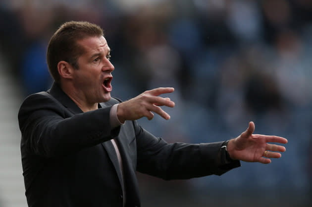 Graham Westley offers some fans in need an invisible care package (Getty)