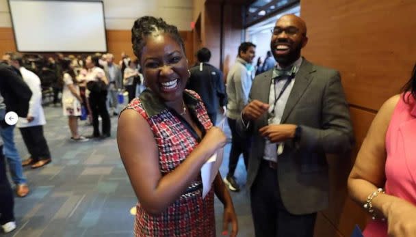 PHOTO: Duke students express joy on Match Day learning where they would spend the next three to seven years for their residency program. (Duke University School of Medicine)