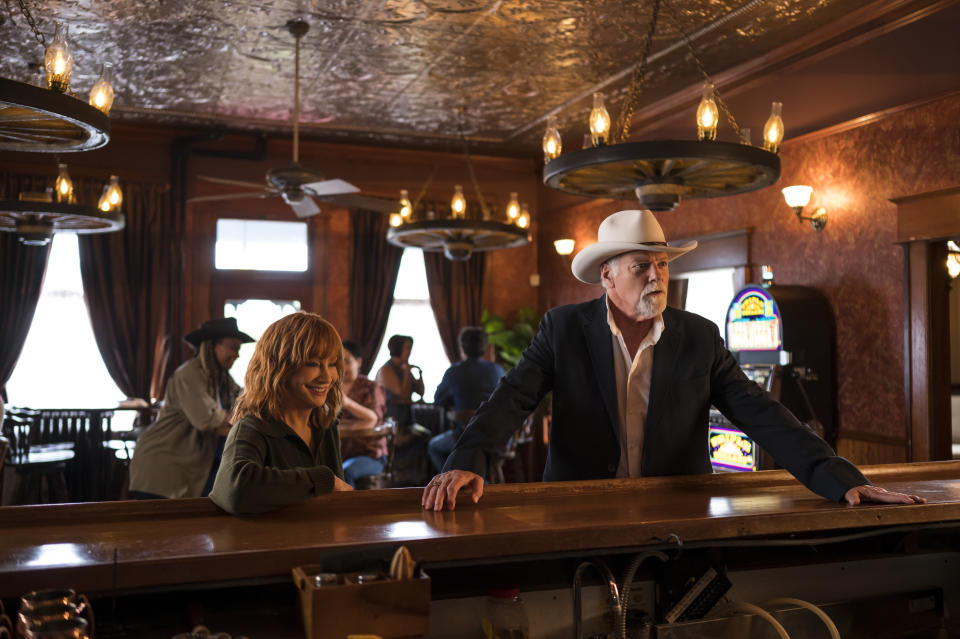 Reba McEntire and Rex Linn - Credit: Lifetime