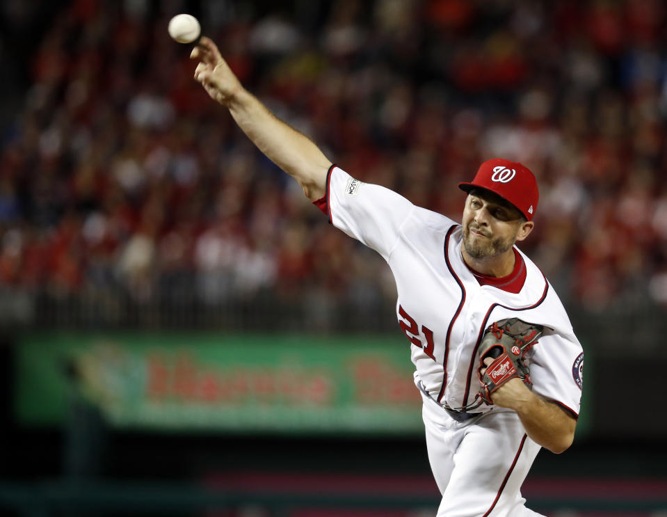 The Nationals have locked up Brandon Kintzler for two years. (AP Photo)