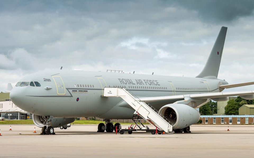 Airtanker A330 Voyager at RAF Brize Norton