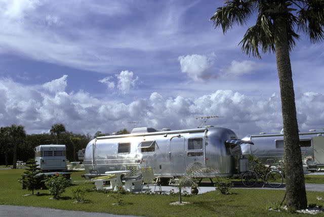 H. Armstrong Roberts/ClassicStock/Getty Images A monthly RV site rental gives you a beautiful view and peace of mind on your travels to and fro.