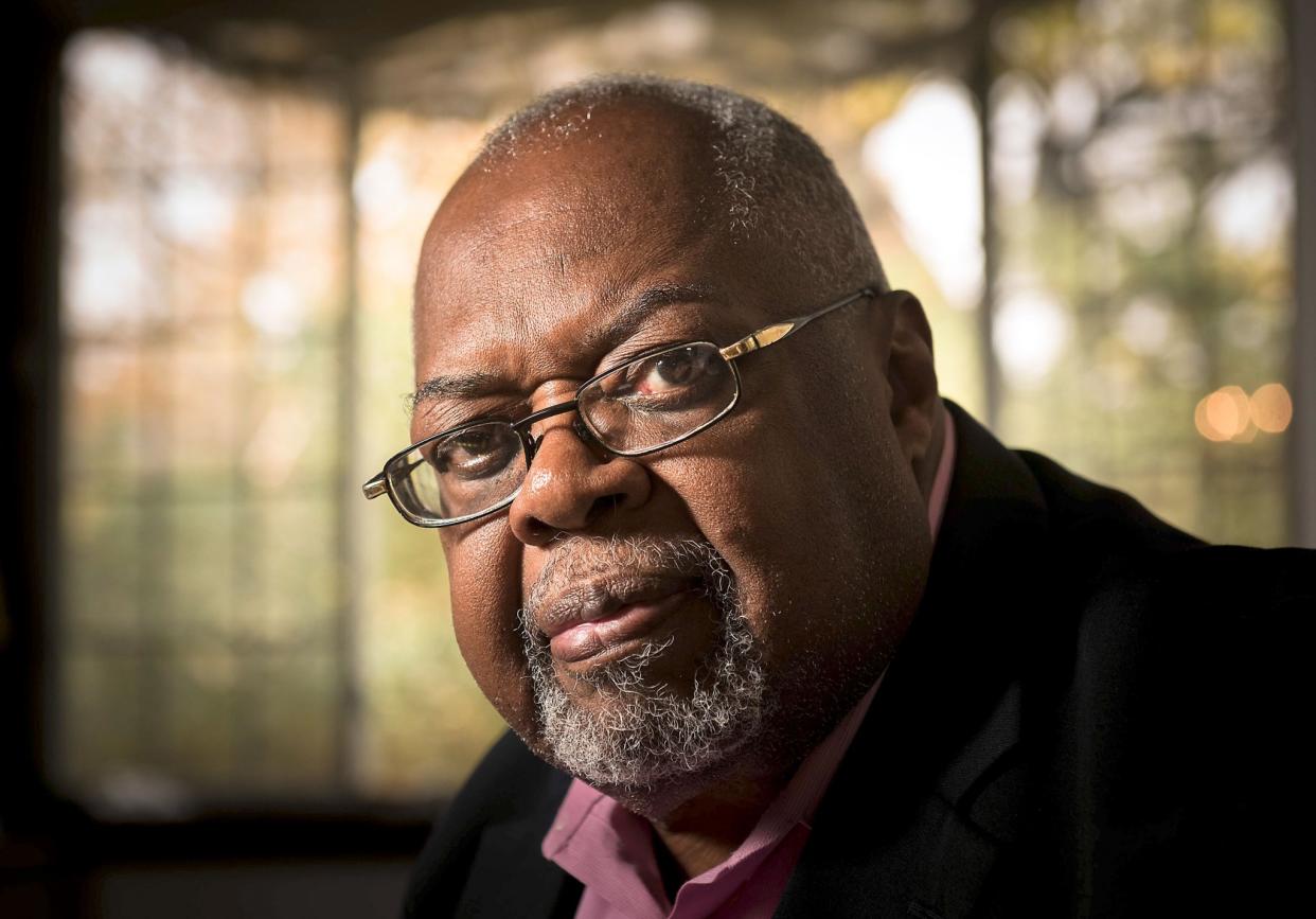 Sala Udin at his Pittsburgh home. (copyright 2016 Pittsburgh Post-Gazette. Used with permission.) 