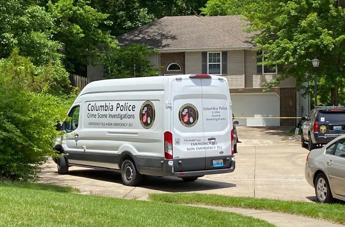 Columbia police respond Saturday to the 2300 block of Memorial Court. Boone County Prosecutor Dan Knight was found dead at his home.