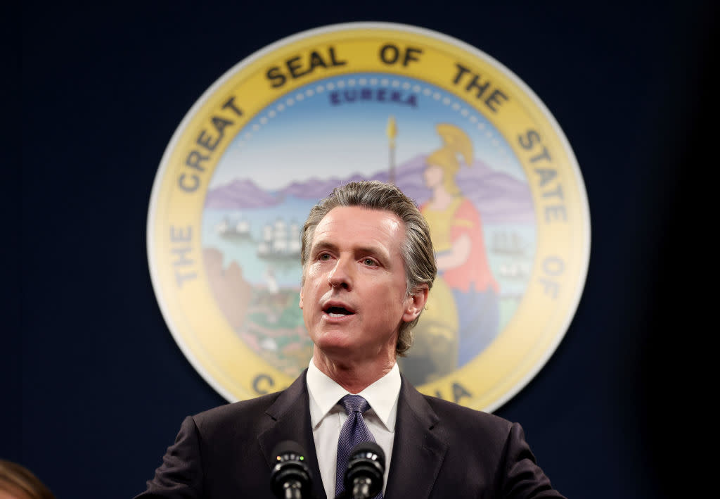 California Governor Newsom Announces New Gun Safety Legislation After String Of Mass Shootings In The State