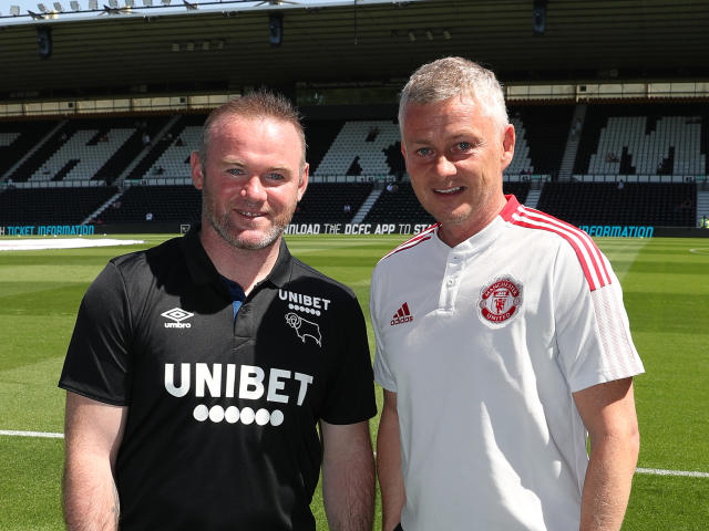 Wayne and Coleen Rooney joined by Man Utd stars past and present