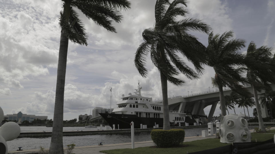 The Globe, docked in Ft. Lauderdale waiting to be loaded with supplies for the victims of Hurricane Dorian in the Bahamas. Chef José Andres' World Central Kitchens is loading up the vessel with the supplies for the victims of Hurricane Dorian that devastated the Bahamas.(Jose A. Iglesias/Miami Herald via AP)